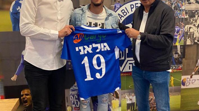 אבי לוזון, דניאל גולאני, עידן בן אבו (צילום: מכבי פתח תקווה)