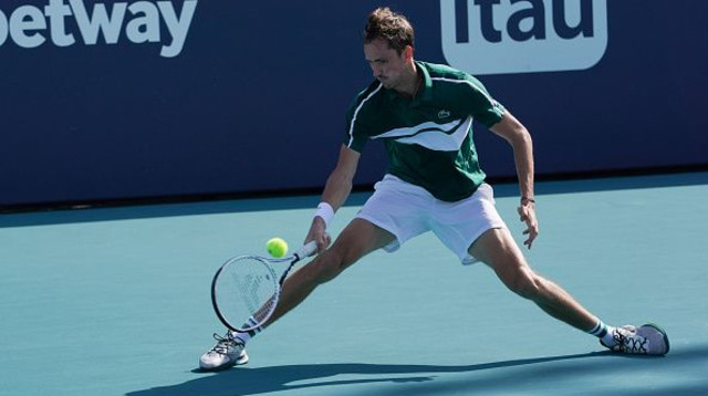 דניל מדבדב (צילום: Michele Eve Sandberg/Icon Sportswire via Getty Ima)