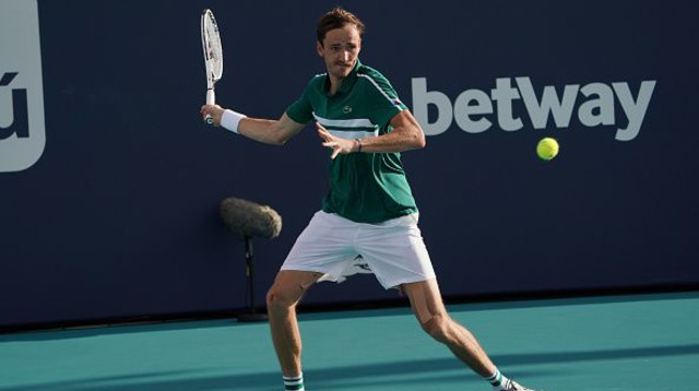 דניל מדבדב (צילום: Michele Eve Sandberg/Icon Sportswire via Getty Ima)