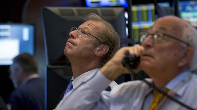 מסחר בוול סטריט (צילום: רויטרס)