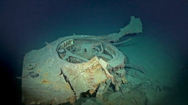 הספינה הטרופה (צילום: Vulcan Inc)