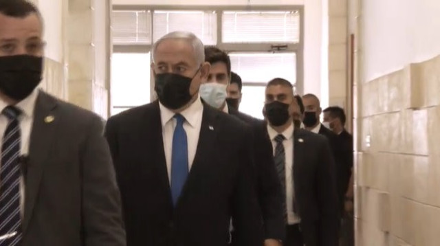 נתניהו/ (צילום: ניברן ברודקאסט)