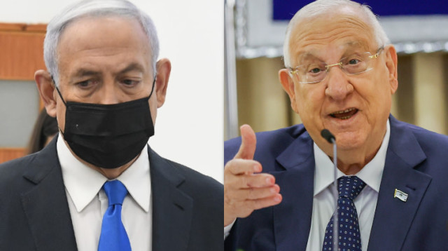 רובי ריבלין, בנימין נתניהו (צילום: ראובן קסטרו,יונתן זינדל פלאש 90)