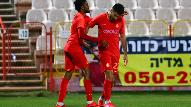 פיראס עבו עאקל, זקריה מוגיס (צילום: לירון מולדובן)