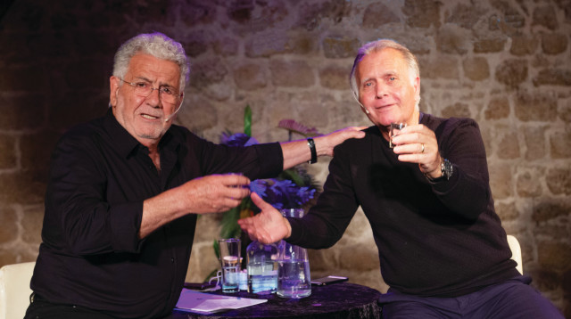 יוסי אלפי וקובי אשרת (צילום: גיל ולפו)