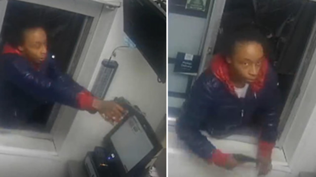 האישה שירתה בעובדי סניף בורגר קינג (צילום: רשתות חברתיות)