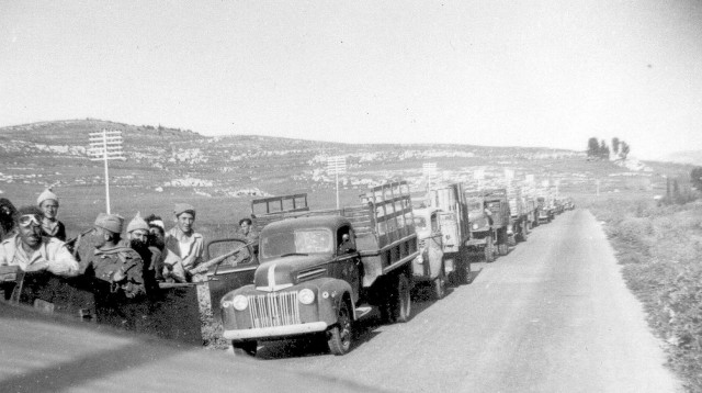 מלחמת העצמאות שיירות של הפלמ''ח (צילום: אוצר תמונות הפלמ"ח)