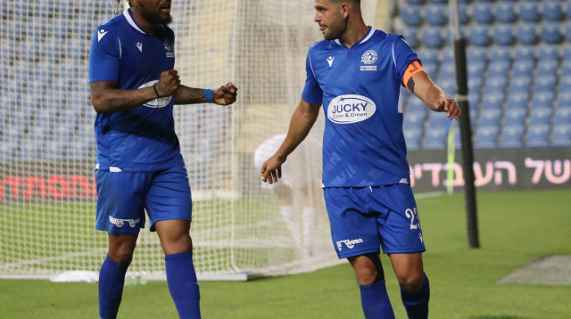 מורגן פרייר, גיא חדידה (צילום: אודי ציטיאט)