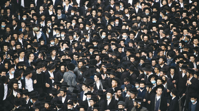 הלוויה חרדית (צילום: יונתן זינדל פלאש 90)