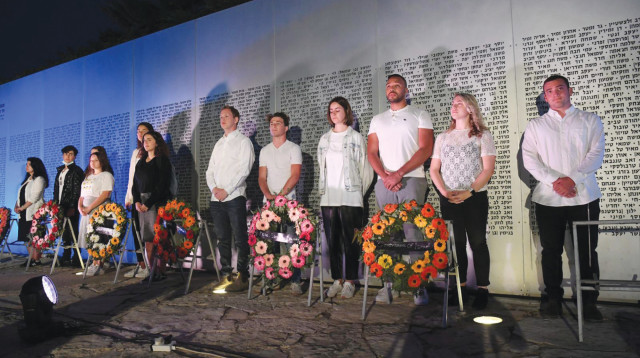 טקס יום הזיכרון של "מסע" (צילום: ארגון "מסע")