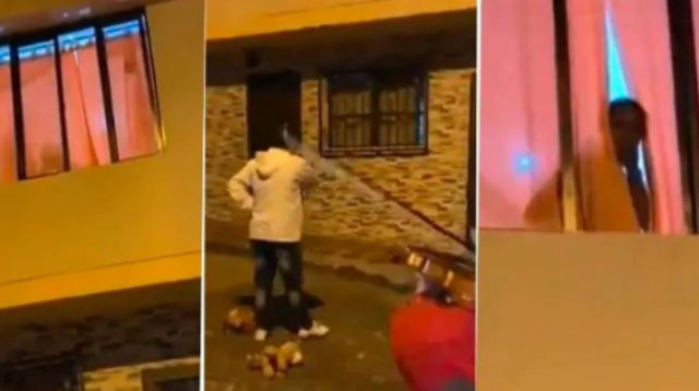 הגבר שתפס את זוגתו בוגדת בו בזמן שהפתיע אותה (צילום: צילום מסך רשתות חברתיות)