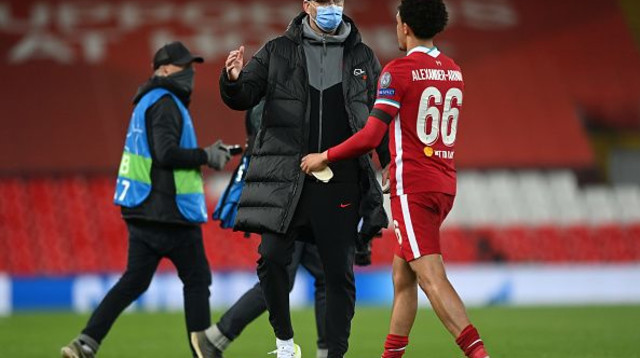 יורגן קלופ, טרנט אלכסנדר ארנולד (צילום: Shaun Botterill/Getty Images)