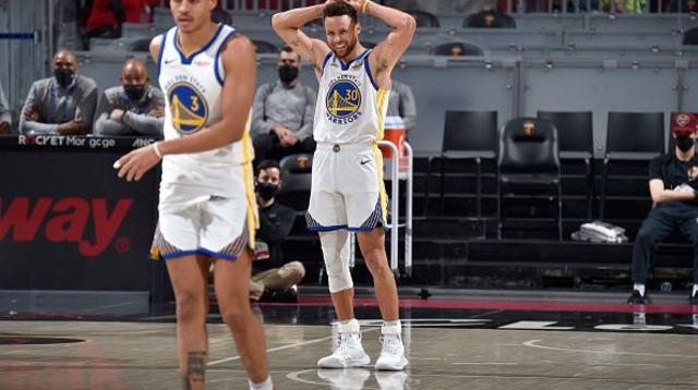 סטף קרי (צילום: David Liam Kyle/NBAE via Getty Images)