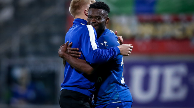 יוג'ין אנסה, יואב הופמייסטר (צילום: מאור אלקסלסי)