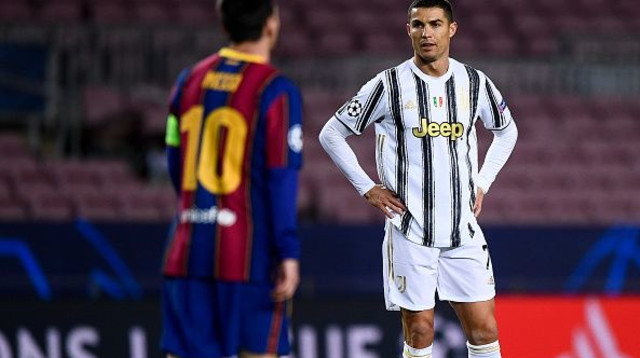 כריסטיאנו רונאלדו, ליאו מסי (צילום: Nicolò Campo/LightRocket via Getty Images)