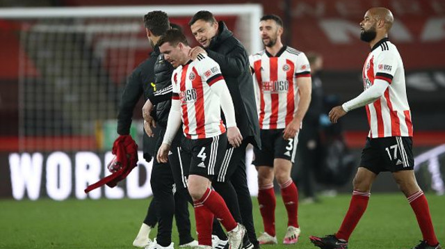 שחקני שפילד יונייטד (צילום: Tim Goode/PA Images via Getty Images)