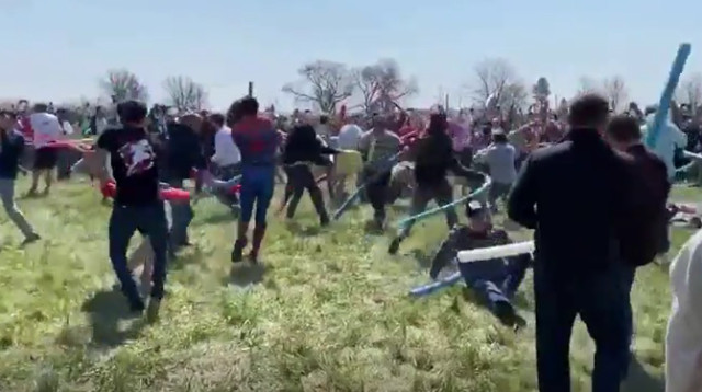 קרב הג'וש הגדול (צילום: צילום מסך מתוך רויטרס)