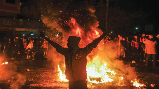 מחאה בעזה (צילום: עטיה מוחמד, פלאש 90)