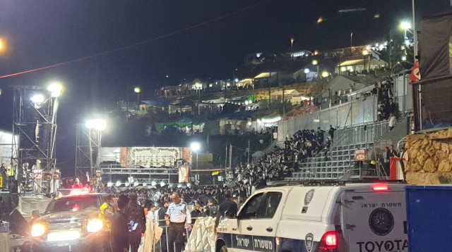 זירת האסון לאחר פינוי הנפגעים (צילום: ירון בלושטיין/TPS)