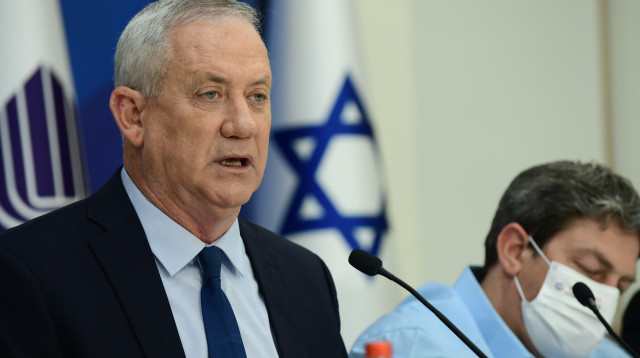 בני גנץ (צילום: תומר נויברג, פלאש 90)