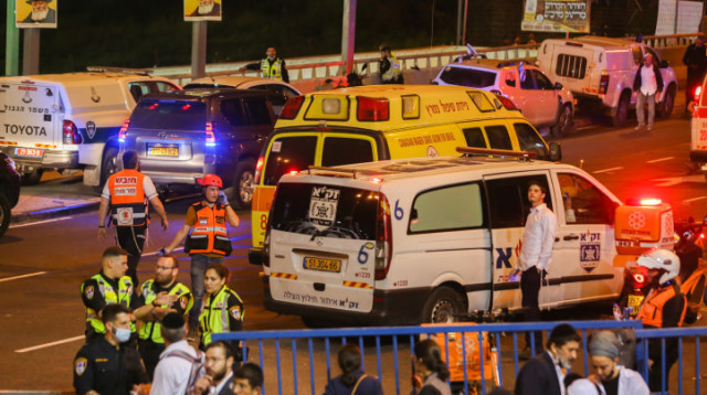 האסון במירון (צילום: דוד כהן, פלאש 90)