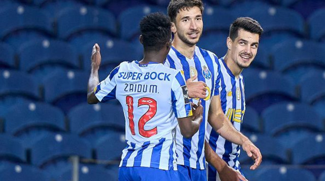 שחקני פורטו חוגגים (צילום: Jose Manuel Alvarez/Quality Sport Images/Getty Ima)