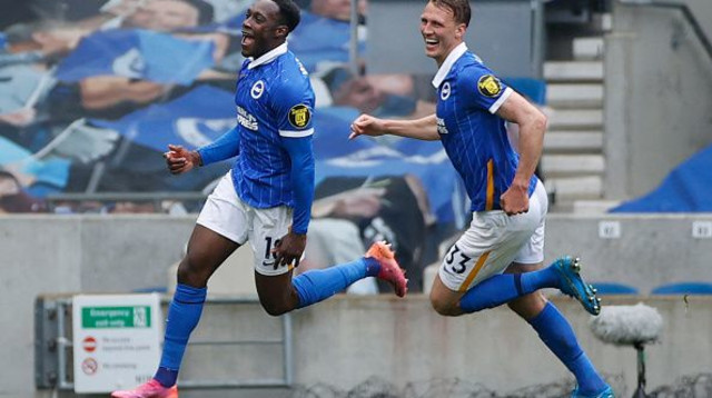 דני וולבק חוגג (צילום: JOHN SIBLEY/POOL/AFP via Getty Images)