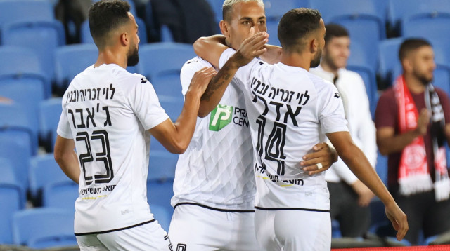 שלום אדרי, גוסטבו מרמנטיני, עבדאללה ג'אבר (צילום: דני מרון)