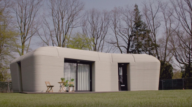 הבית שעשוי תלת-מימד (צילום: צילום מסך מתוך רויטרס)