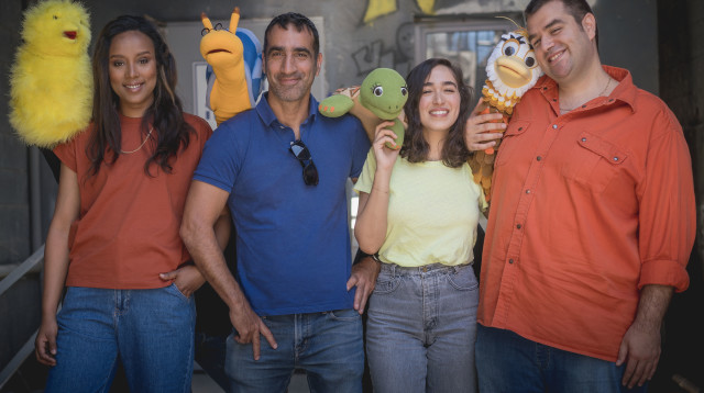 משי קלינשטיין, אורי בנאי, אסתר רדא ובן יוסיפוביץ (צילום: אילן ספירא)