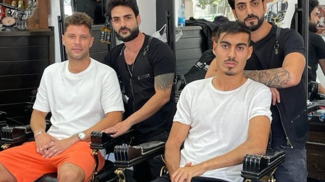 מתן חוזז ויאניק ווילדסחוט אצל שניר ומאיר (צילום: אור גפן)