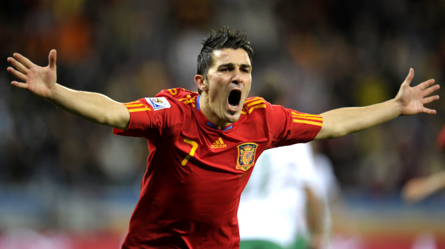 דויד וייה (צילום: LLUIS GENE/AFP/Getty Images)