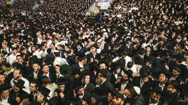 החגיגות במירון, טרם האסון (צילום: דוד כהן, פלאש 90)