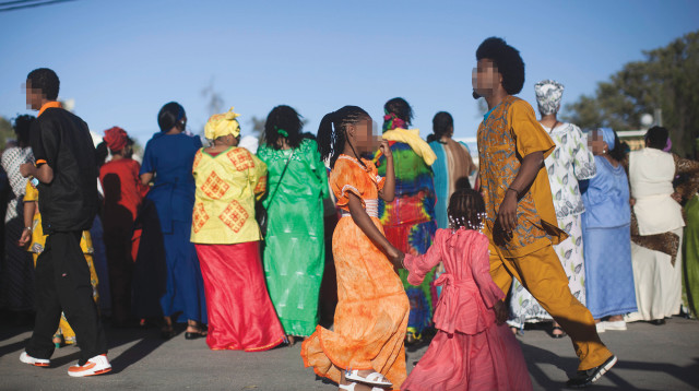 העבריים בדימונה (צילום: יונתן זינדל, פלאש 90)