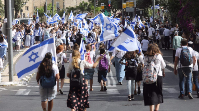 עימותים בין יהודים לערבים בירושלים (צילום: מרק ישראל סלם)