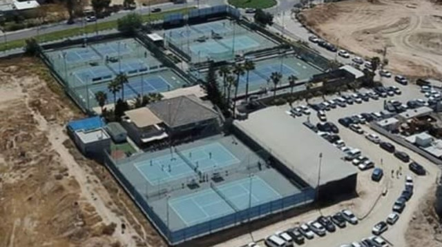 מרכז הטניס בבאר שבע (צילום: לילו צרפתי)