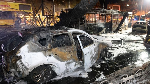 פגיעת רכב בחולון (צילום: AHMAD GHARABLI/AFP via Getty Images)