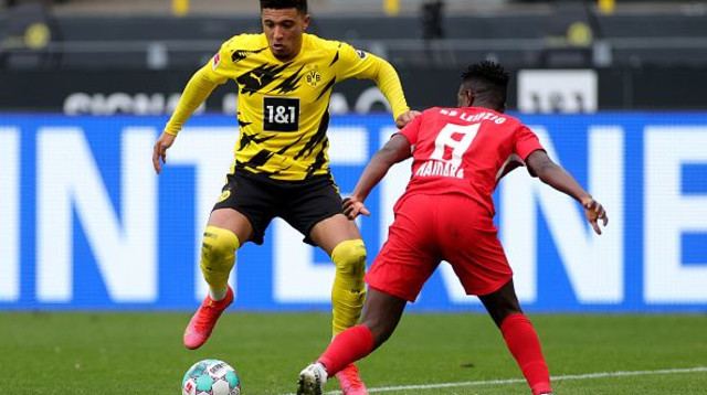 ג'יידון סאנצ'ו, אמאדו היידארה (צילום: Friedemann Vogel - Pool/Getty Images)