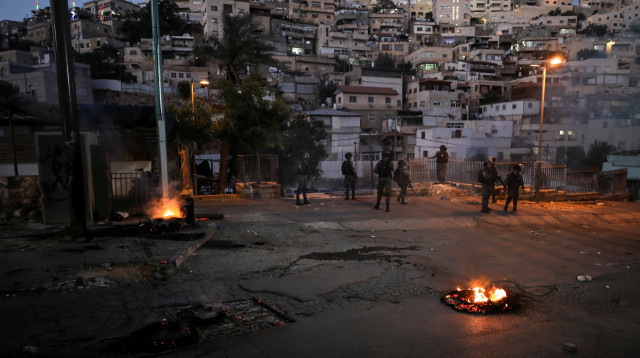 הפרות סדר במזרח ירושלים (צילום:  REUTERS/Ammar Awad)