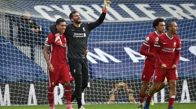 טיאגו, אליסון, רוברטו פירמינו (צילום: Rui Vieira - Pool/Getty Images)