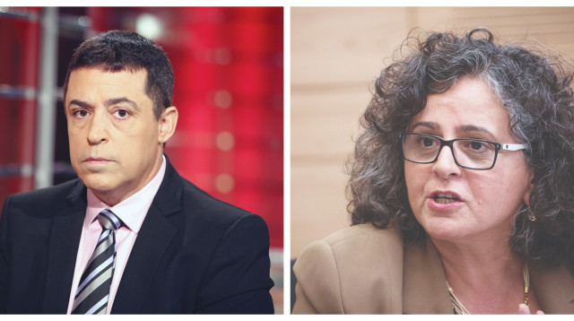 ח''כ עאידה תומא-סלימאן ובן כספית (צילום: הדס פרוש, פלאש 90,כריס ג'לף)