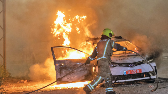 המהומות בלוד  (צילום: יוסי אלוני, פלאש 90)