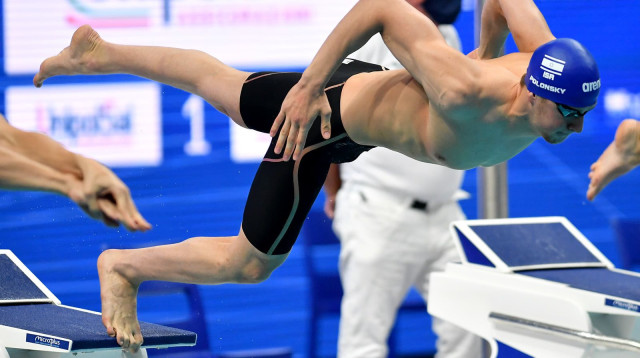 רון פולונסקי (צילום: באדיבות איגוד השחייה)