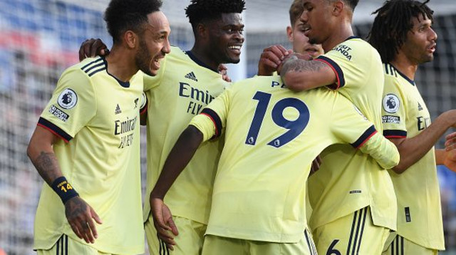 שחקני ארסנל (צילום: David Price/Arsenal FC via Getty Images)