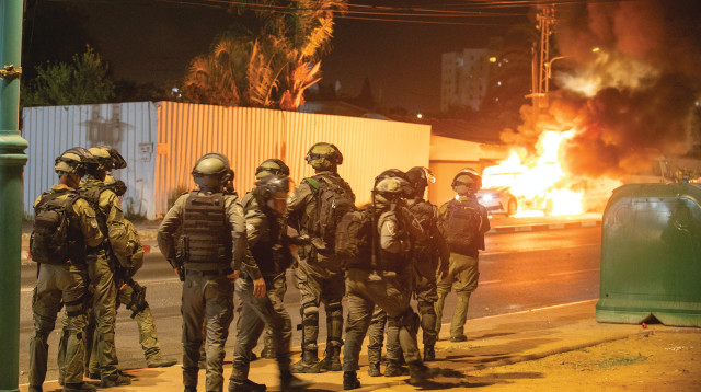 כוחות משטרה  (צילום: פלאש 90)