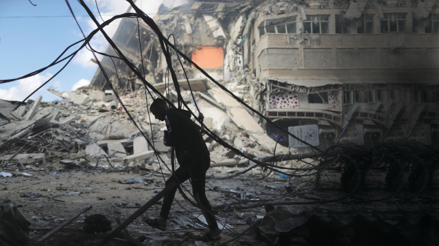 הרס בעזה (צילום: רויטרס)