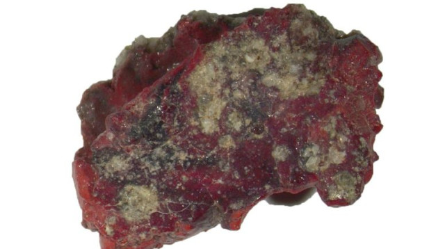 הקריסטל הייחודי בהתגלה באתר הפיצוץ הגרעיני (צילום: Getty images)