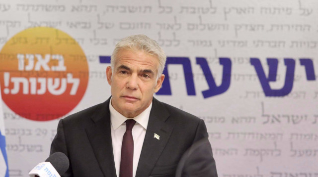 יאיר לפיד (צילום: מרק ישראל סלם)