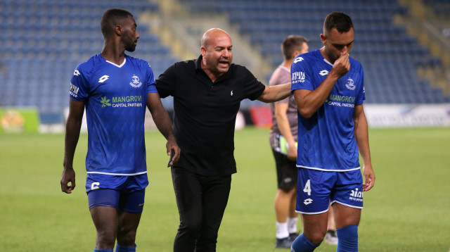 מתן גושה, אייל ברקוביץ', נפתלי בלאי (צילום: קובי אליהו)