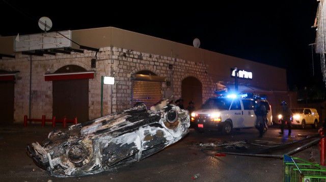 התפרעויות הקהילה הערבית בלוד (צילום: יוסי אלוני, פלאש 90)